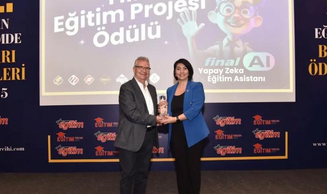  Final AI, Yılın Eğitim Projesi Ödülü’ne layık görüldü