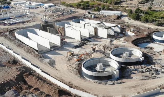 Gaziantep Kuzeyşehir’de çevre dostu atıksu tesisi yükseliyor