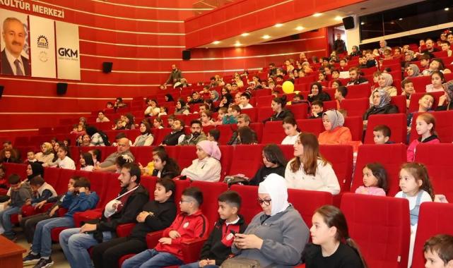 Gebze’de çocuklar ara tatil etkinliğiyle moral buldu