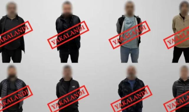 Gürcistan’da yakalanan 8 firari Türkiye’ye iade edildi