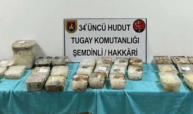 İran sınırında 81 kilogram uyuşturucu ele geçirildi