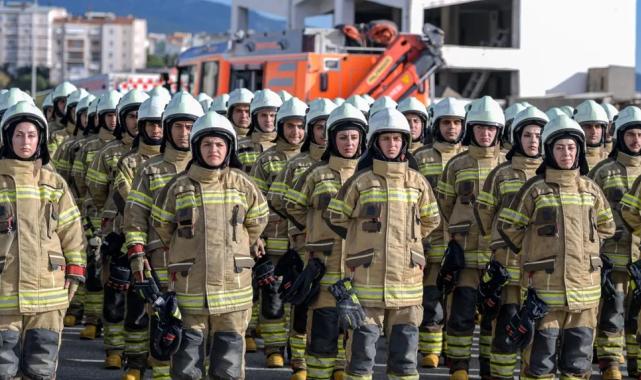 İzmir’de 139 yeni ateş savaşçıları göreve başladı