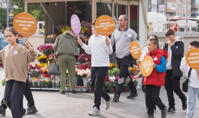 İzmir’de çocukların sesi var