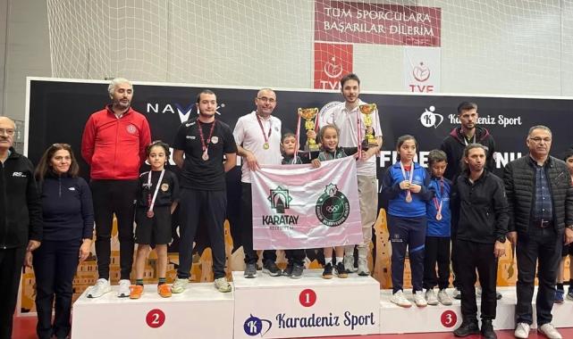 Karatay Belediyespor’dan Türkiye Şampiyonasında çifte zafer
