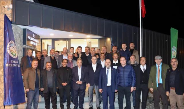 Kayseri Talas’ta muhtarlar Akçakaya’da buluştu