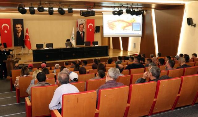 Kayseri Talas’tan personele afet eğitimi