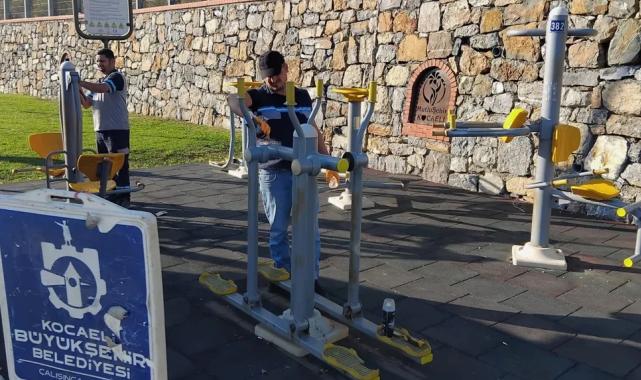 Kocaeli Darıca’da Millet Bahçesi’nde kesintisiz çalışma