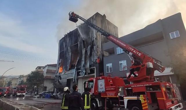 Kocaeli Dilovası’nda kozmetik fabrikasında yangın: 6 ölü, 1 yaralı