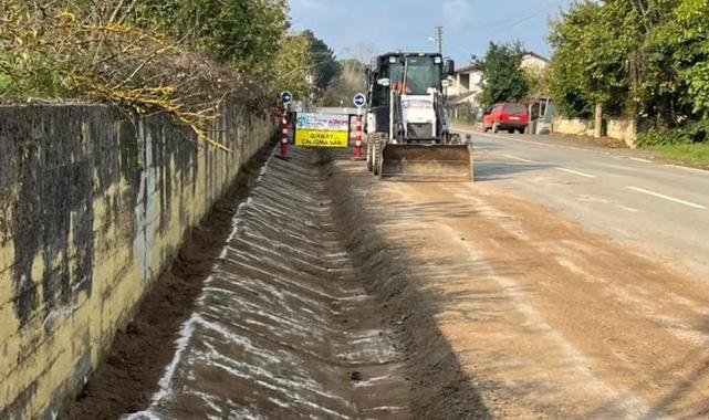 Kocaeli Kandıra’da yağmur suyu kanalları temizlendi