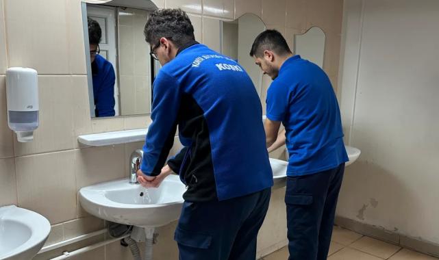 Konya Büyükşehir’den tasarruflu musluk uygulaması