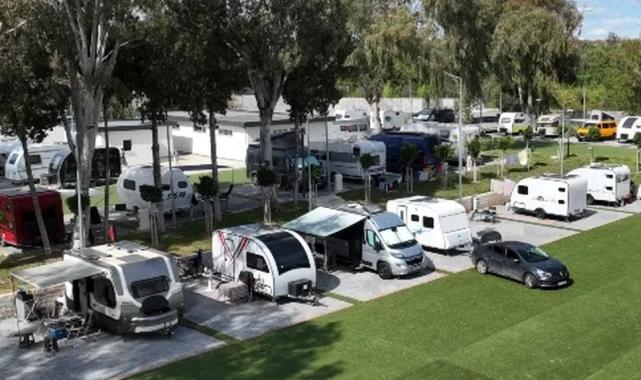 Konyaaltı Karavan Park’ta 8 bin tatilci ağırladı
