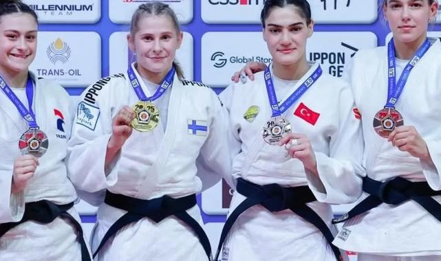Konyalı judocu Sinem Oruç’a Moldova’dan bronz madalya