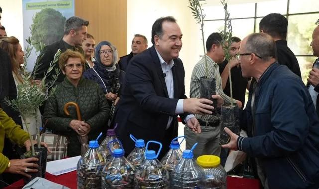 Manisa’da atık piller fidana dönüşüyor