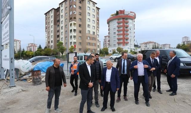 Memduh Büyükkılıç’tan Gökkent’teki okul inşaatına sıkı takip