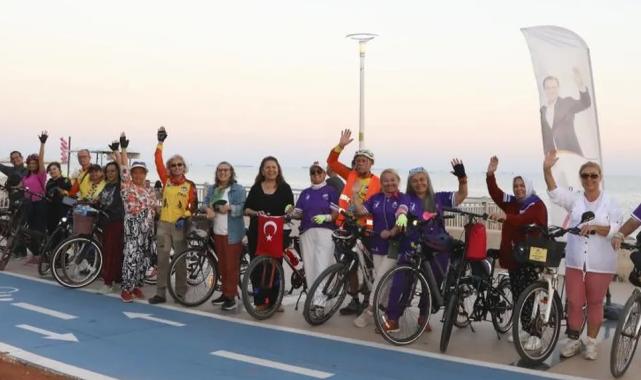 Mersin’de kadınlara pedal gücü