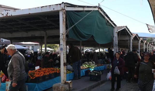 Muğla Büyükşehir Yatağan pazar yerini yeniliyor