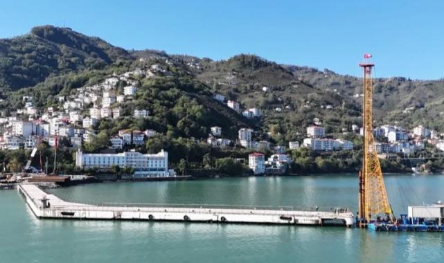 Ordu Altınordu rıhtımı uzatılıyor