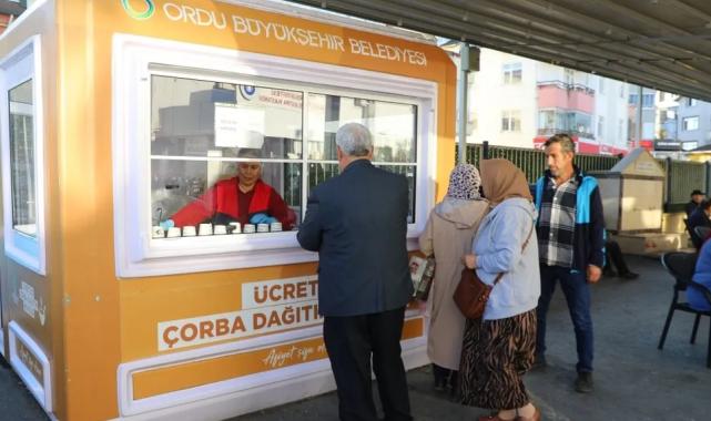 Ordu’da hastanelerde her sabah ücretsiz çorba ikramı