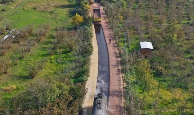 Ordu’da yol çalışmalarını aralıksız devam ediyor