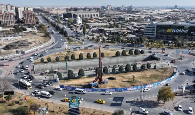 Otogar Kavşağı’nda düzenleme çalışması başladı