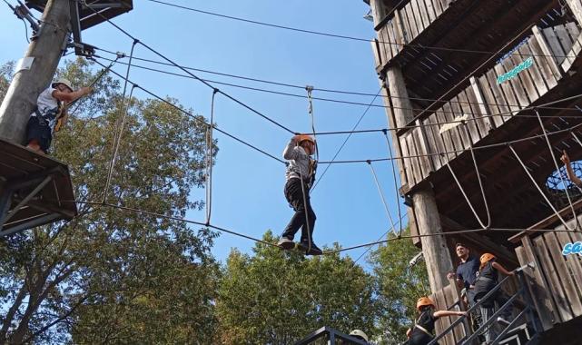 Sakarya MaceraPark’ta adrenalin dolu deneyim