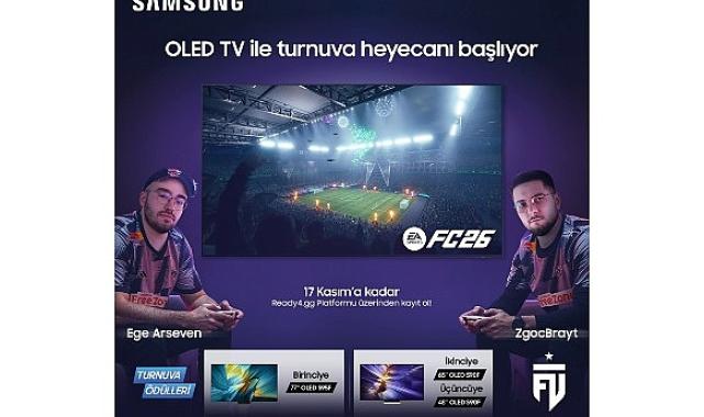 Samsung OLED TV ile turnuva heyecanı başlıyor!