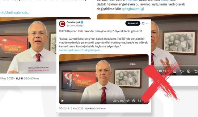 SGK ile ilgili ’65 yaş üzeri böbrek kanseri hastalarına ilaç verilmiyor’ iddiasına yalanlama