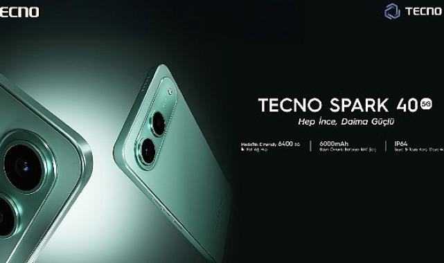 Tecno Spark 40 5G, Sizi Yarı Yolda Bırakmıyor