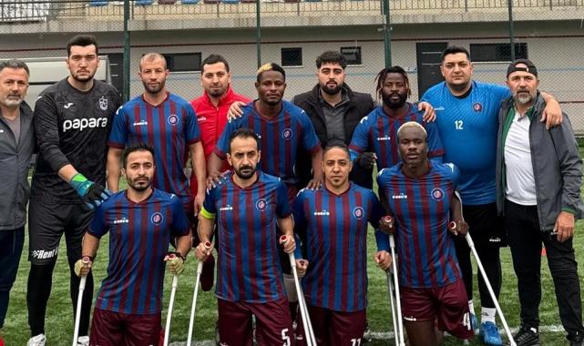 Trabzon Ampute Futbol Takımı sezona galibiyetle başladı