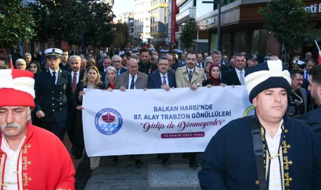 Trabzon’da ‘Gidip de Dönmeyenler’ etkinliği! 511 şehit anıldı