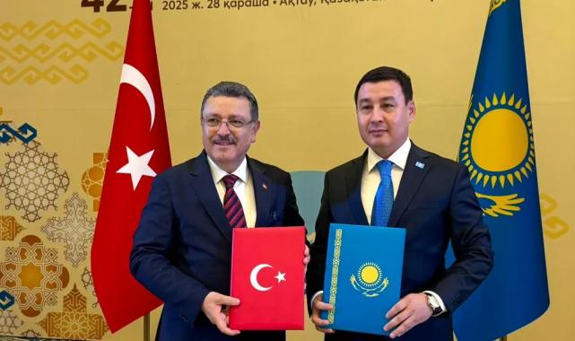 Trabzon’un yeni kardeş şehri Aktau oldu