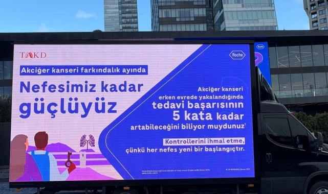 Türk Akciğer Kanseri Derneği’nden ‘erken tanı hayat kurtarır’ kampanyası