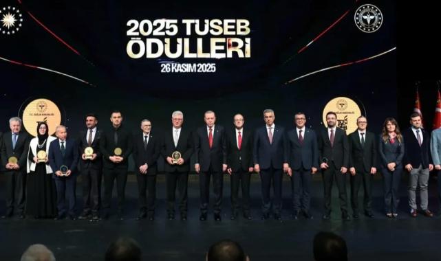 TÜSEB ödülleri sahiplerini buldu
