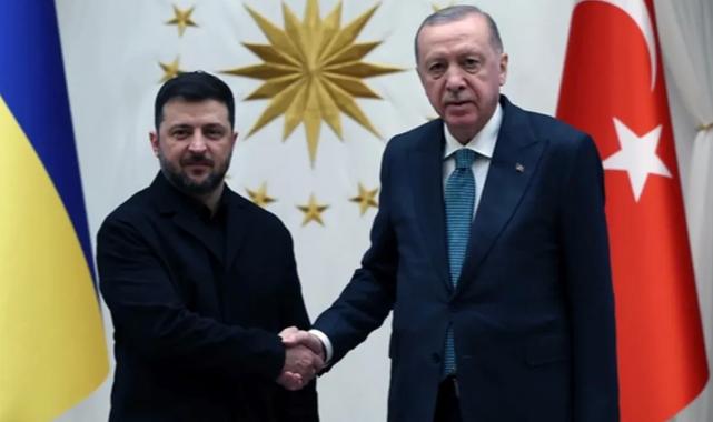 Ukrayna Devlet Başkanı Zelenskiy Beştepe’de