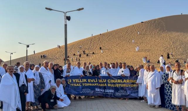 Umre ziyaretinde ikinci kafile Gaziantep’e döndü