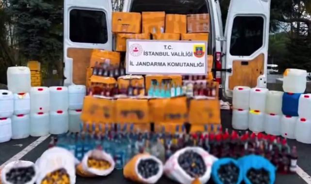 17 ilde on binlerce litre sahte alkol ele geçirildi!