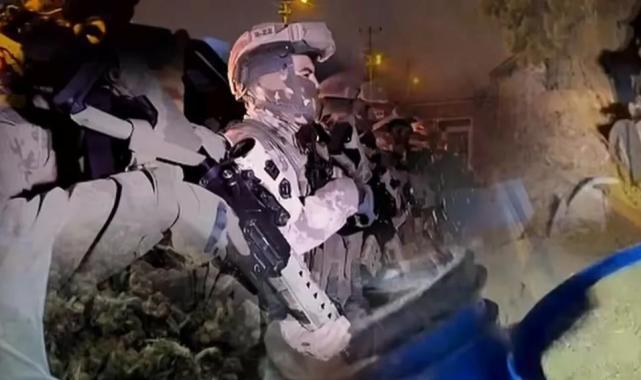 29 ilde dev uyuşturucu operasyonu! 1,6 ton madde ve 750 bin hap ele geçirildi