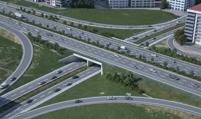 Abdülhamit Han Köprülü Kavşağı Mart’ta hizmete açılıyor