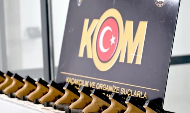 Adıyaman’da bin adet ateşe hazır tabanca ele geçirildi