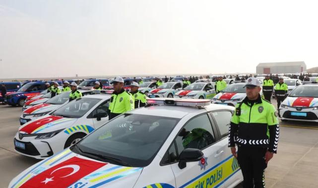 Adıyaman’da güvenlik gücü artıyor! 116 yeni araç hizmete alındı