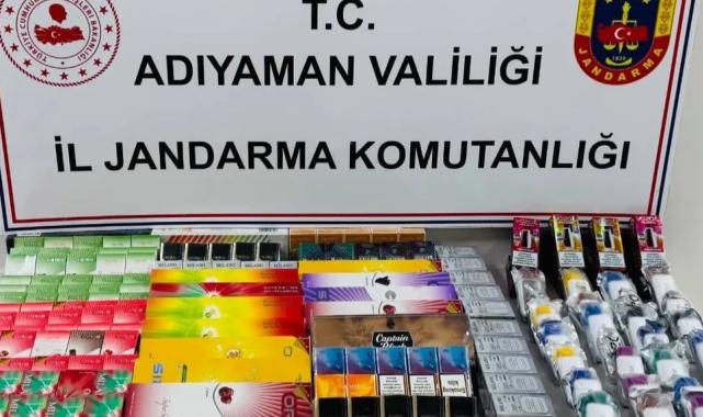 Adıyaman’da kaçak sigara operasyonu