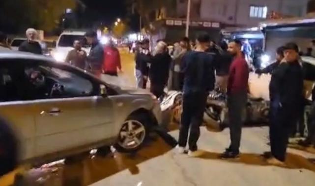 Adıyaman’da kontrolden çıkan araç ortalığı savaş alanına çevirdi!