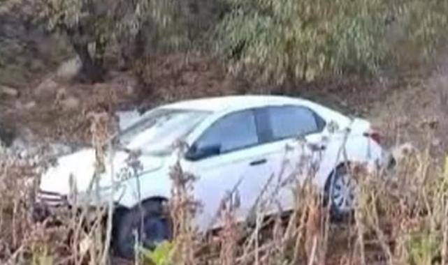 Adıyaman’da şarampole devrilen otomobilde 1 kişi yaralandı
