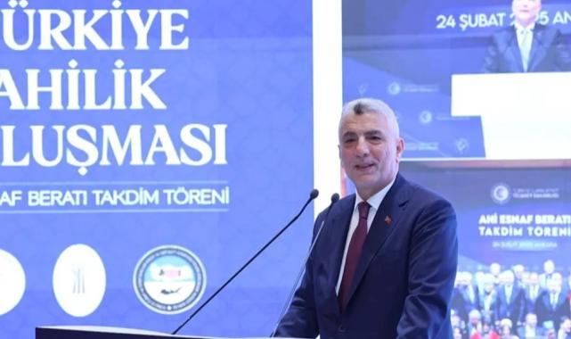 Ahi beratları takdim edildi