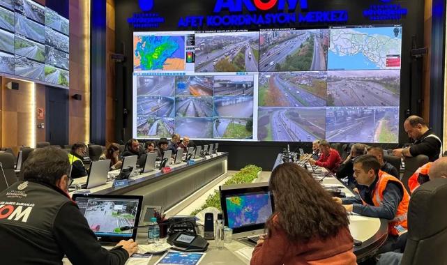 AKOM’da kriz masası kuruldu… İstanbul’da ekipler teyakkuzda!
