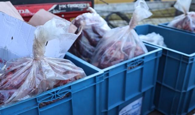 Antalya otogarında 270 kilo uygunsuz taşınan et bulundu