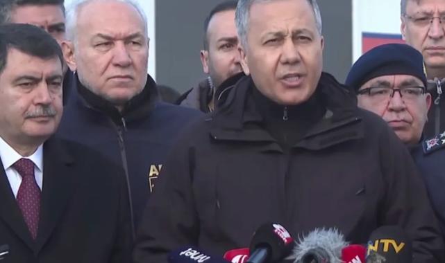 Bakan Yerlikaya olay yerinden açıkladı… Ses kayıt cihazı ve kara kutu çıkarıldı