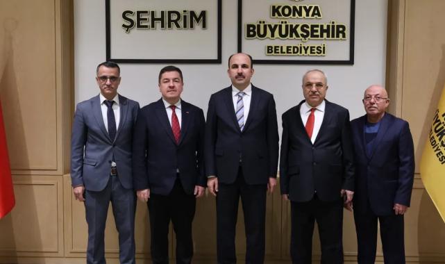 Başkan Altay uluslararası heyetleri ağırlıyor