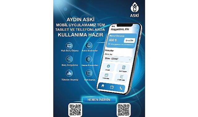 Başkan Çerçioğlu’ndan Dijital Hizmet Adımı: ASKİ Mobil Uygulaması Aydınlıların Hizmetinde