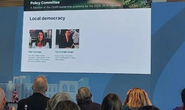 Başkan Sengel’e Avrupa’da büyük onur